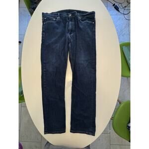 Levi's 559 Jeans Slim Straight Fit Blue Mens 38W 32L Denim Zip Fly